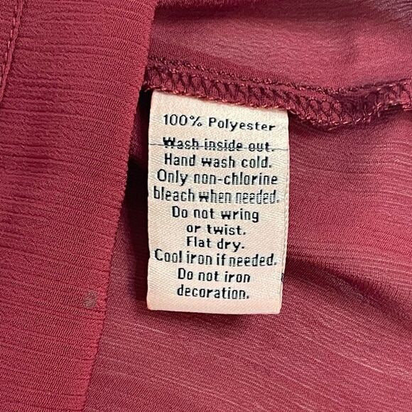 Juicy Couture sheer blouse tank beaded small - Picture 5 of 6